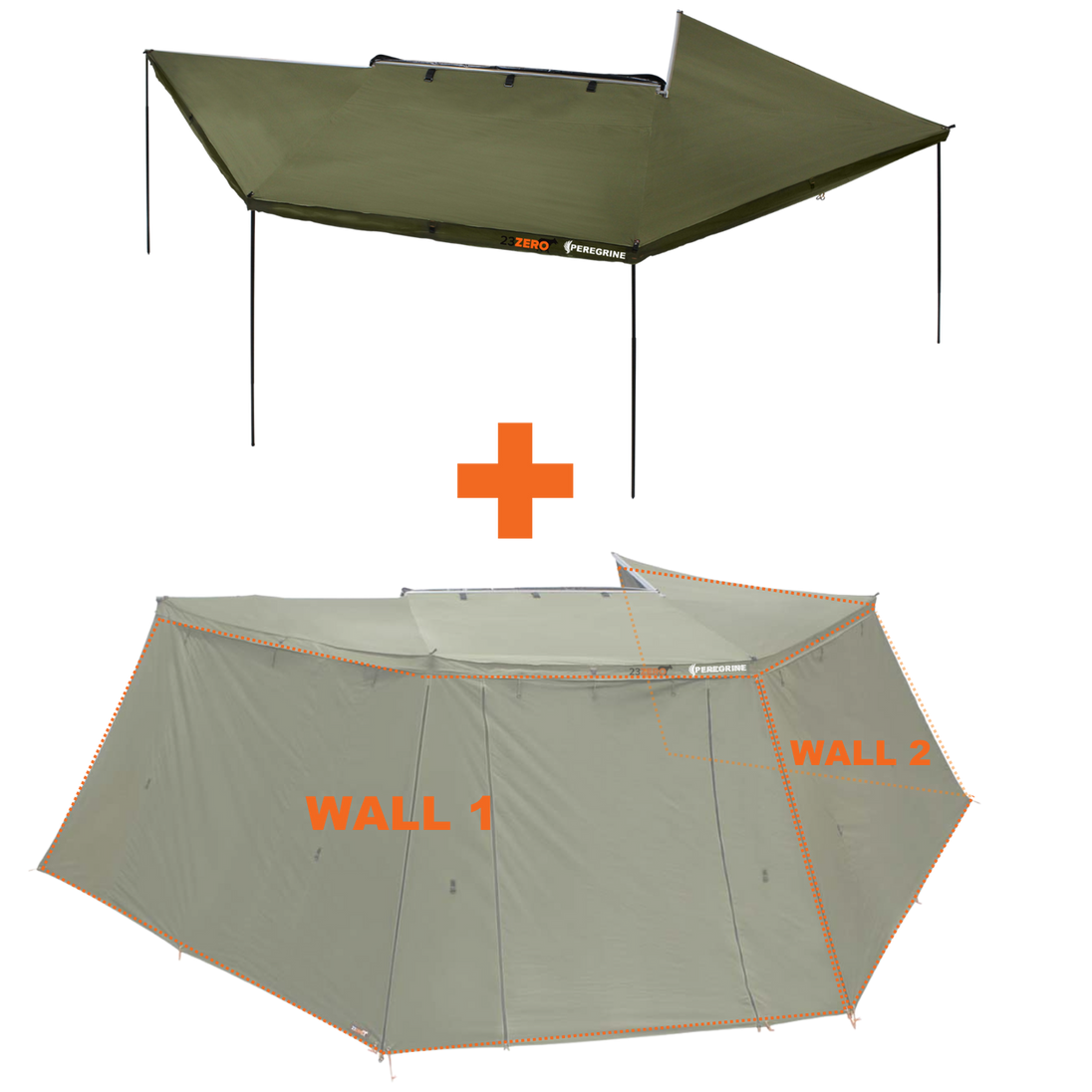 Peregrine PRO 5 270 Left + 1.0 Wall Set