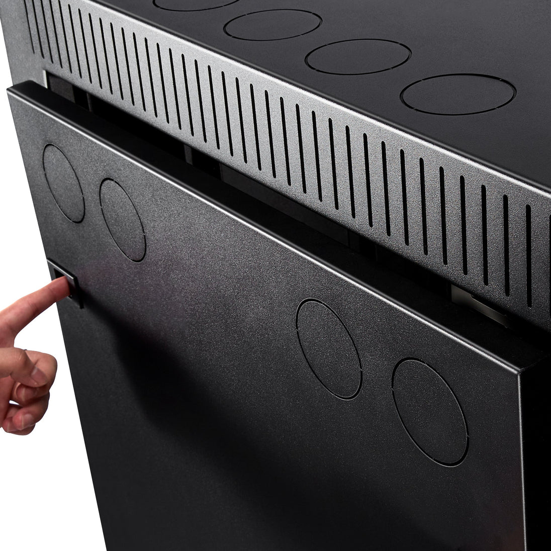 Rack Ricch Battery Server Rack for ALPHA 5 PRO | 6-Slot Enclosed Battery Cabinet