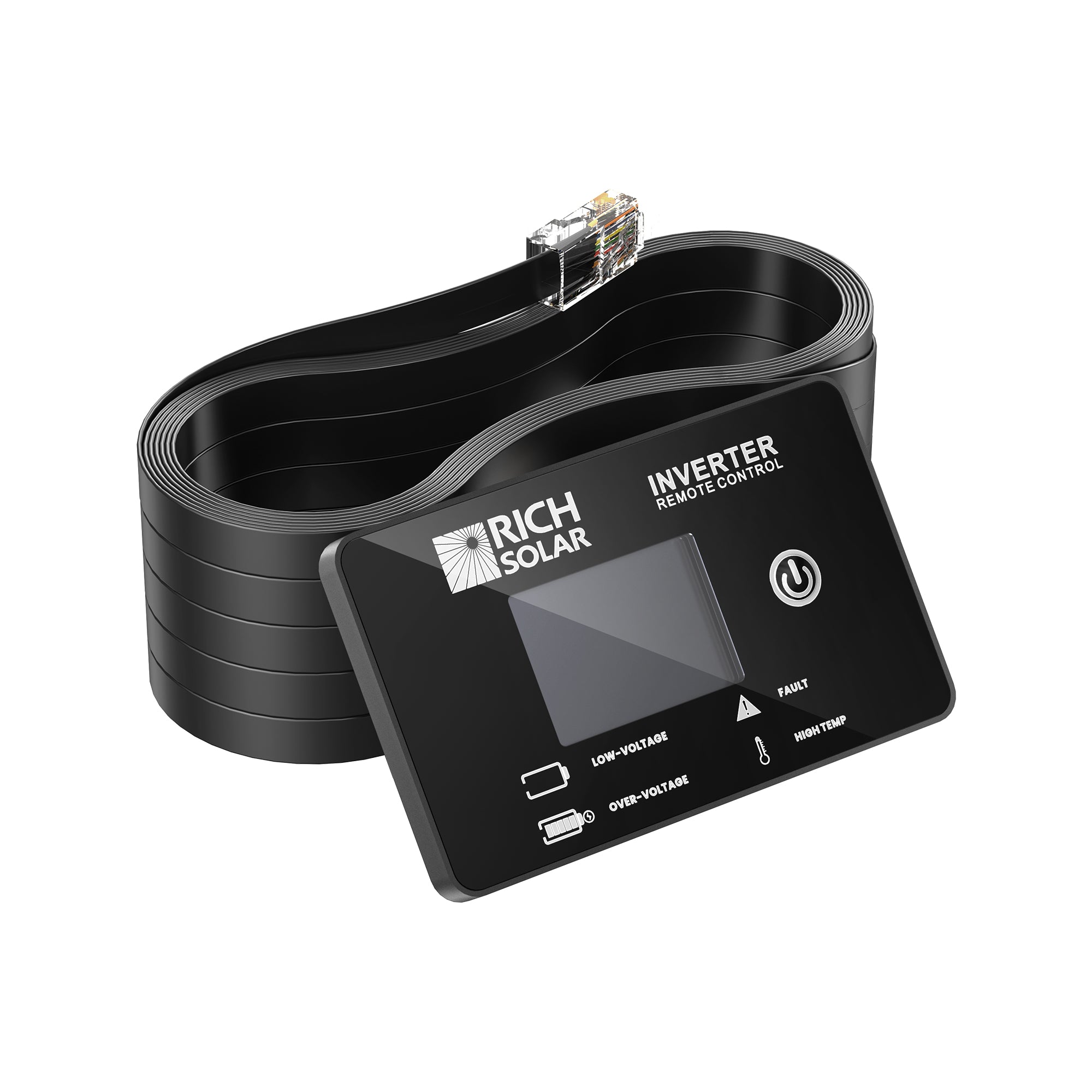 Rich Solar Inverter Remote Control with Smart LCD Display — Exclusive